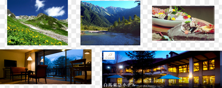 Collage Hida Mountains Kamikōchi Japanese Alps Tourism Tourist Attraction PNG