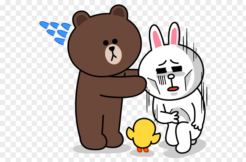 Line Friends Humour Animaatio PNG