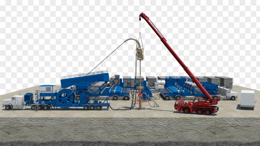 Annular Luminous Efficiency Hydraulic Fracturing Coiled Tubing Heavy Machinery Schlumberger Halliburton PNG