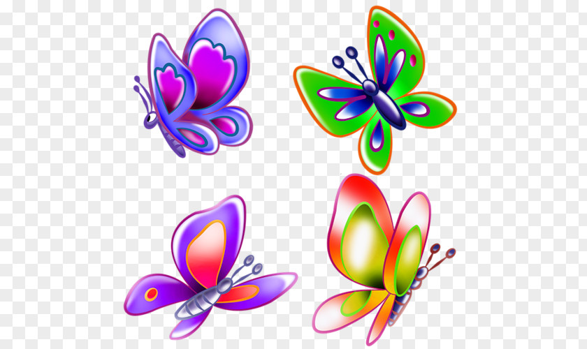 Butterfly Animation Clip Art PNG