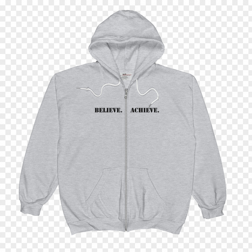 Gray Zipper Hoodie T-shirt Polar Fleece PNG