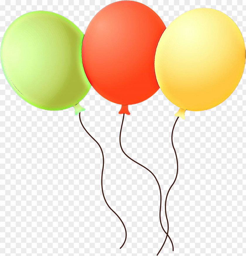 Party Supply Yellow Balloon Clip Art PNG
