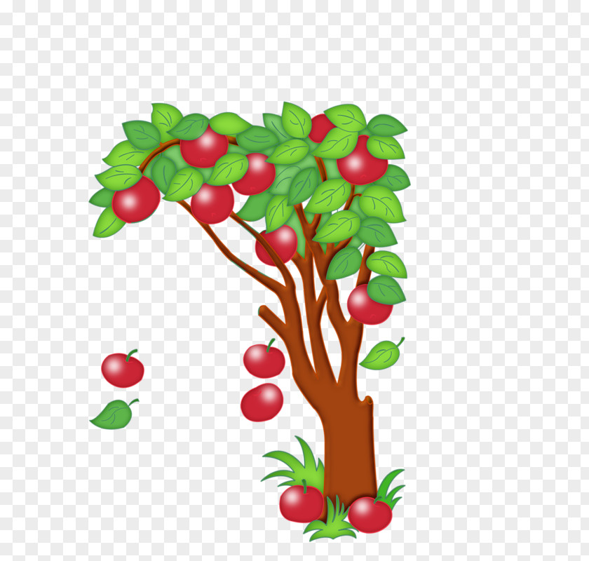 Ripe Apples Tree Clip Art PNG