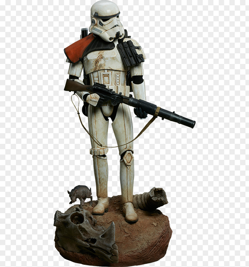 Sand Crane Toy Stormtrooper Anakin Skywalker Star Wars Sideshow Collectibles Sandtrooper PNG