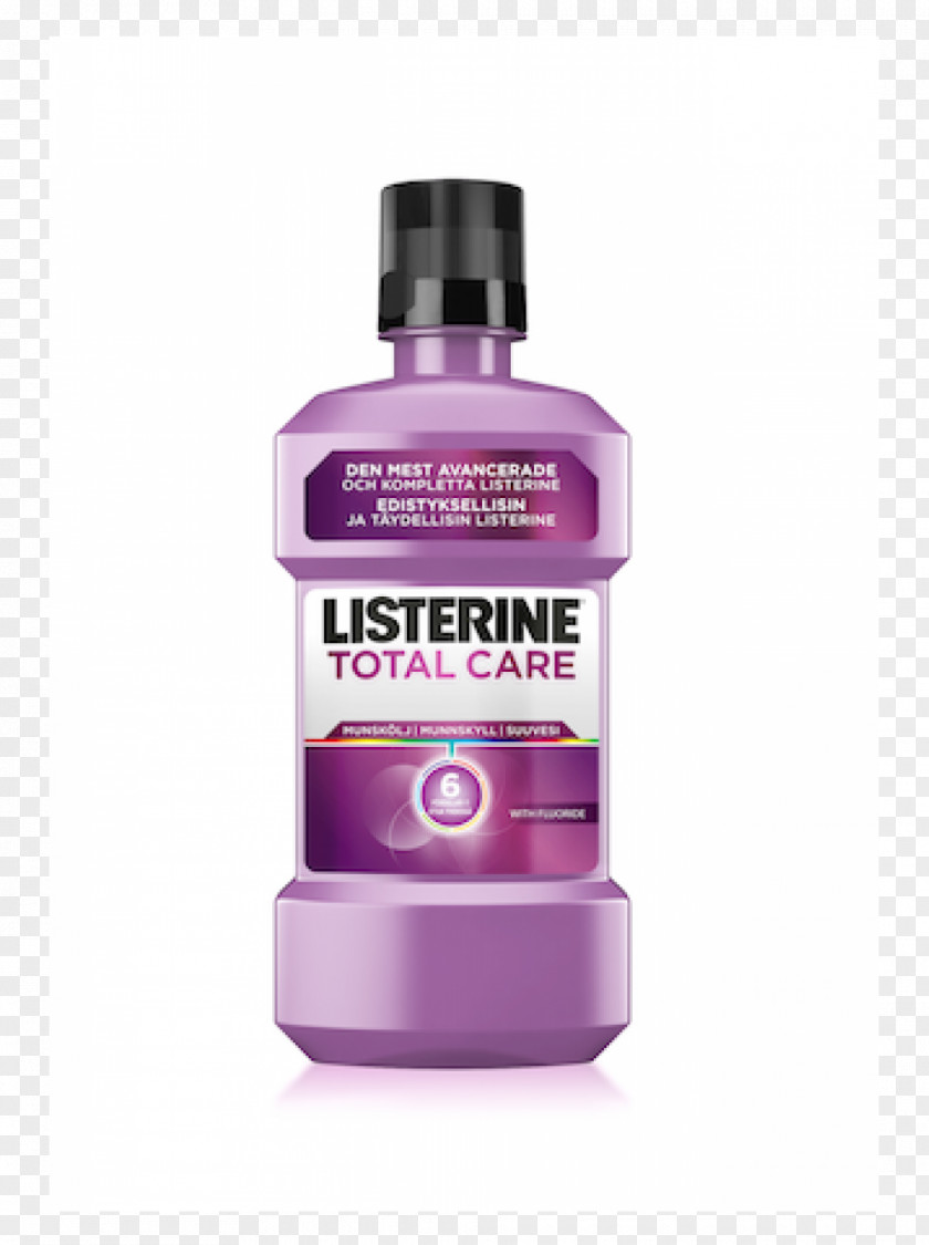 Toothpaste Listerine Mouthwash Total Care Milliliter PNG