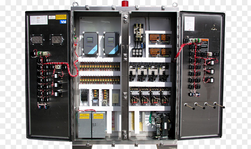 Waste Converter Control Panel Electronics Process Transducer PNG