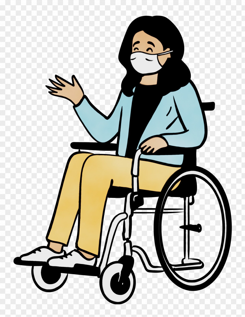 Wheelchair Chair Sitting Behavior Human PNG