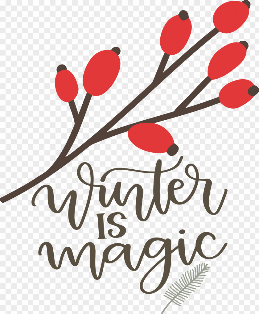 Winter Is Magic Hello PNG