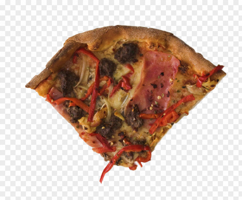 A Pizza Sicilian Ham Gratin Bread PNG