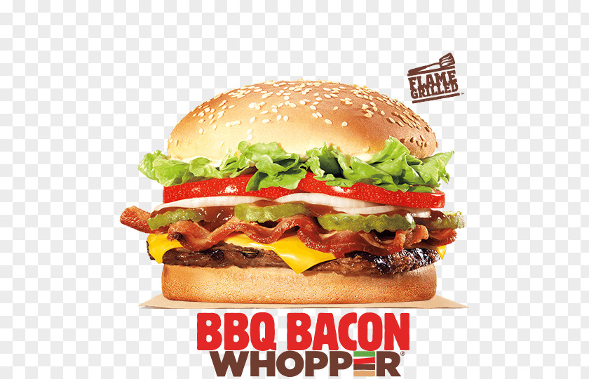 Burger King Whopper Hamburger Cheeseburger Barbecue Veggie PNG