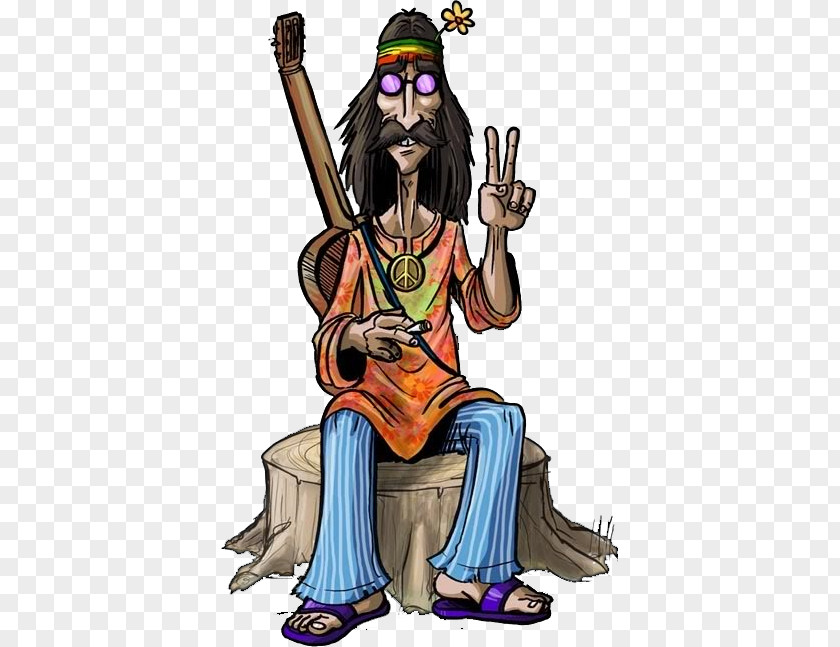 Hippies Hippie 1960s Peace Symbols Counterculture PNG