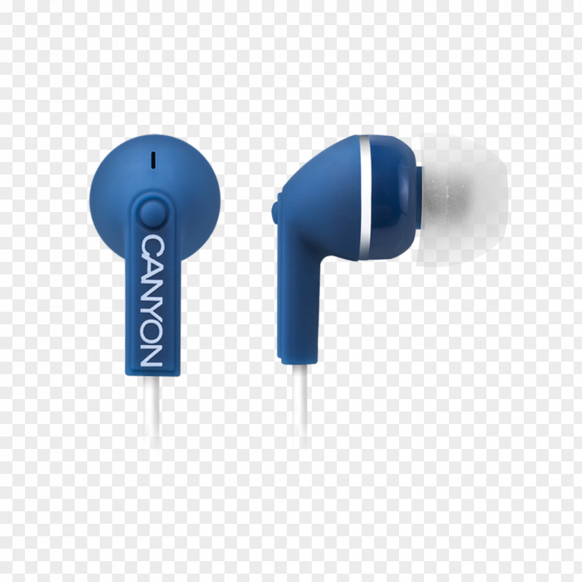 Microphone Canyon CNS-CEP01BL Headphones Jazzy Sport Earphones PNG