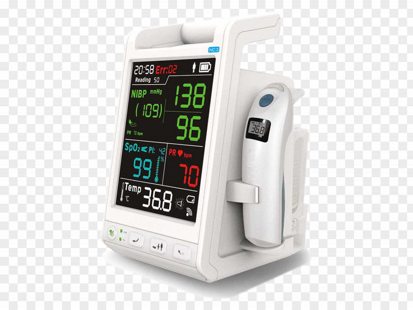 Noninvasive Glucose Monitor Medical Equipment Vital Signs Medicine Patient Monitoring PNG