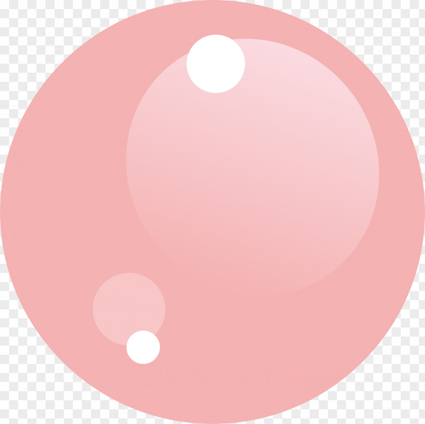 Pink Circle Font PNG