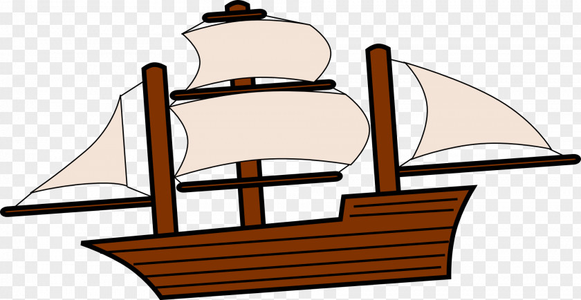 Sailing Cargo Ship Boat Clip Art PNG
