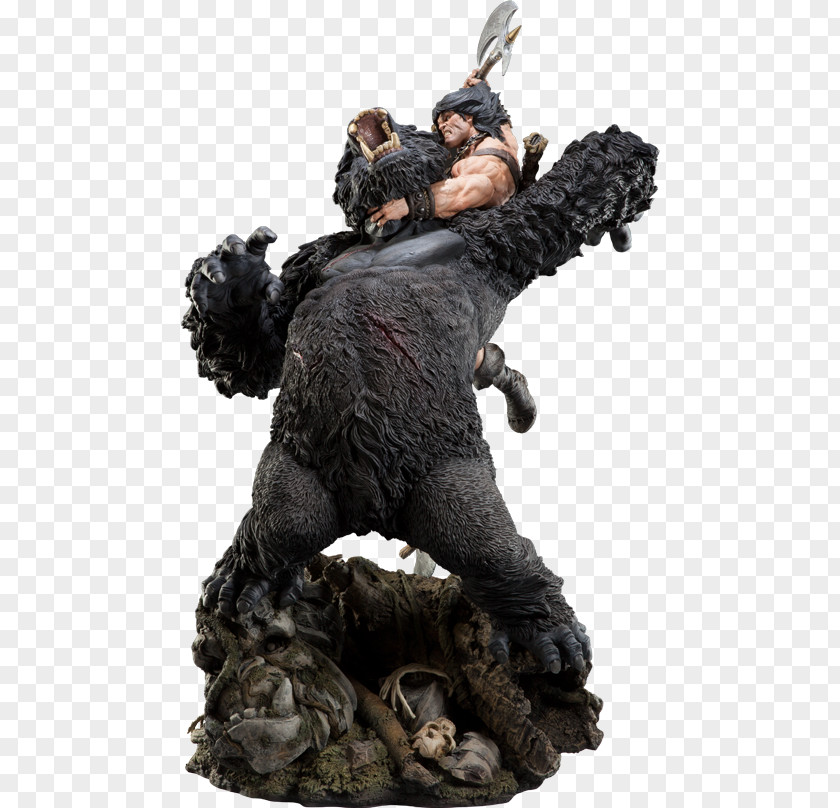 Conan The Barbarian Figurine Comics Statue PNG