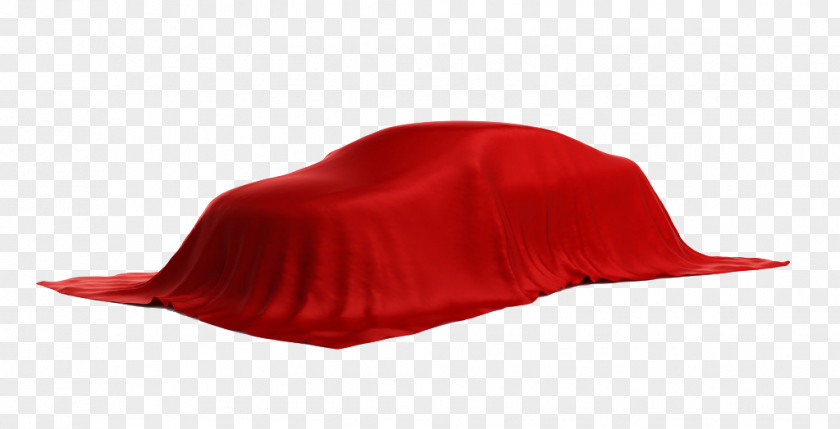 Red Satin Car Cover Hat PNG