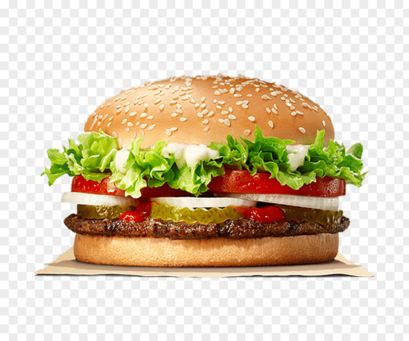 Burger King Whopper Hamburger Cheeseburger Chicken Sandwich Big PNG
