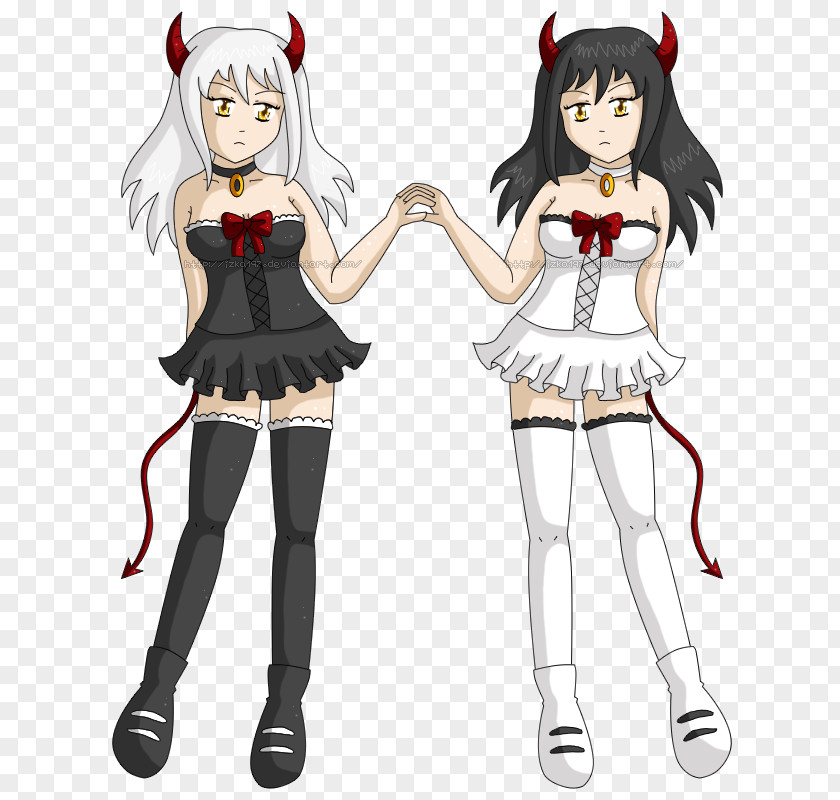 Devil Twin Demon Drawing Angel PNG