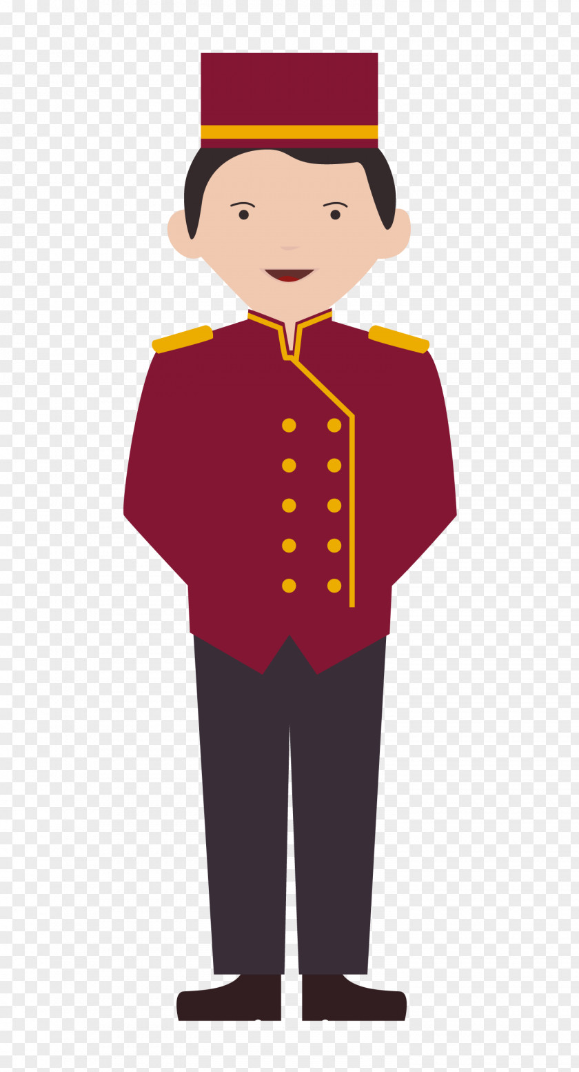 Hotel Bellhop Stock Photography PNG
