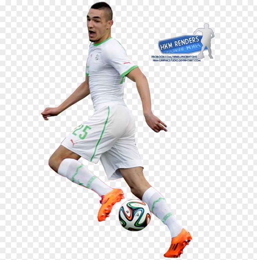 Nabil Fekir Bentaleb Algeria Football Player Sport PNG