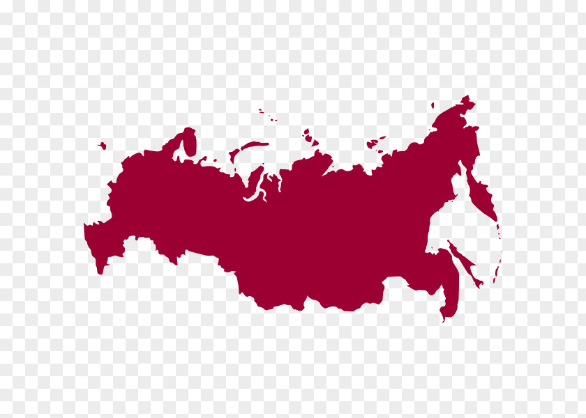 Russia Blank Map Vector Graphics World PNG