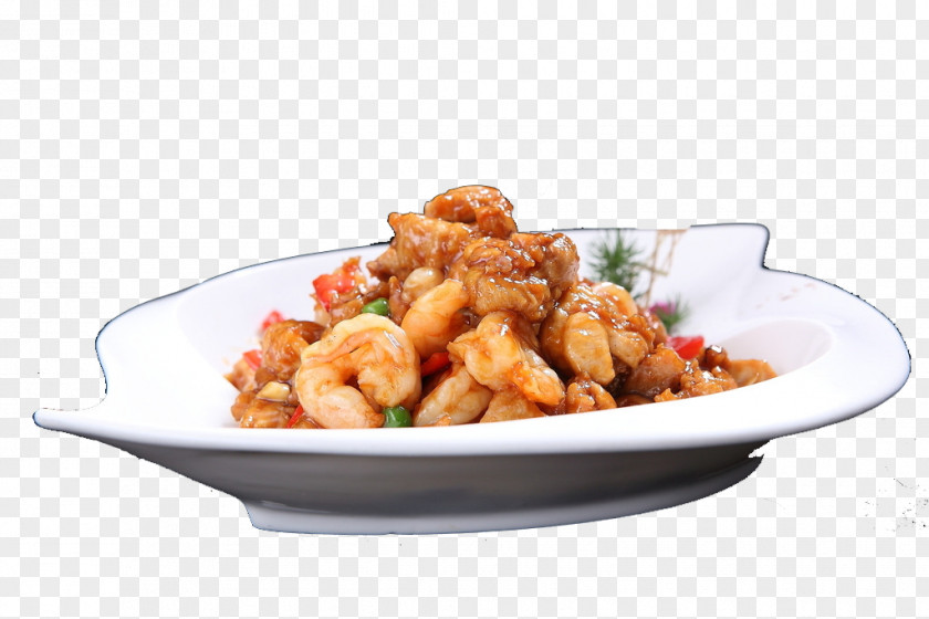 Shrimp And Chicken Burst Kung Pao Mapo Doufu Sweet Sour Meat PNG