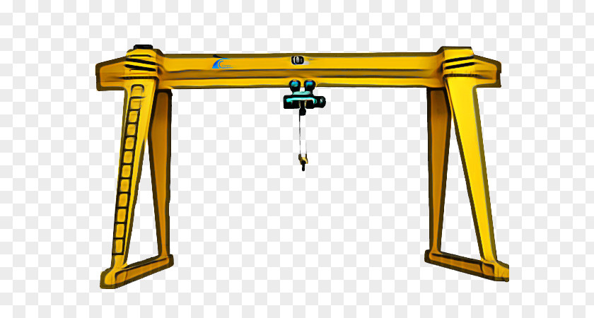 Table Yellow Background PNG