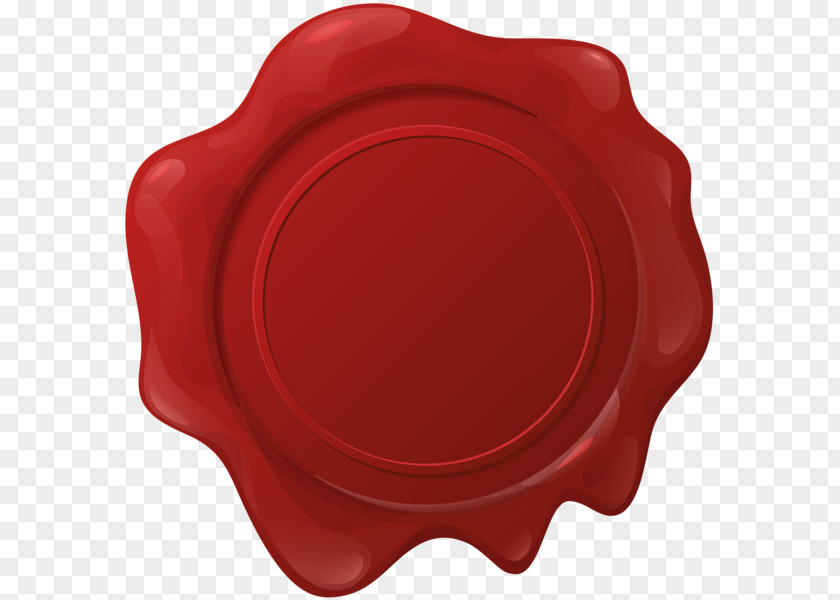 Wax Seal Tableware Platter Plate PNG