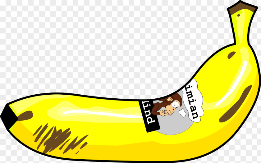 Banana Automotive Design Clip Art PNG