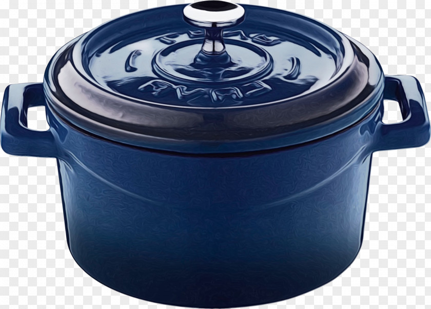 Tableware Serveware Lid Cobalt Blue Cookware And Bakeware Stock Pot Dishware PNG