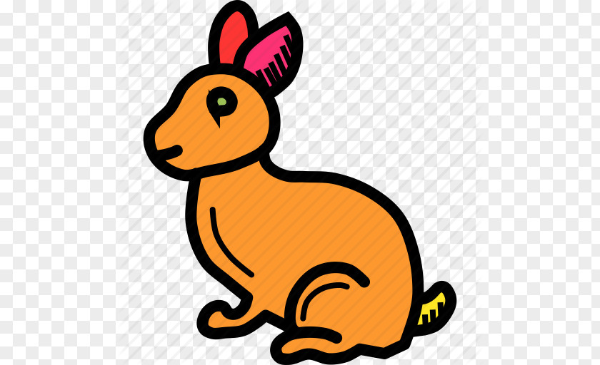 Cartoon Rabbit The Noun Project Icon PNG