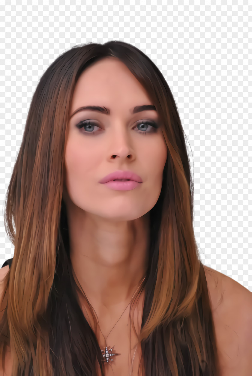 Forehead Layered Hair Face Eyebrow Hairstyle Skin PNG