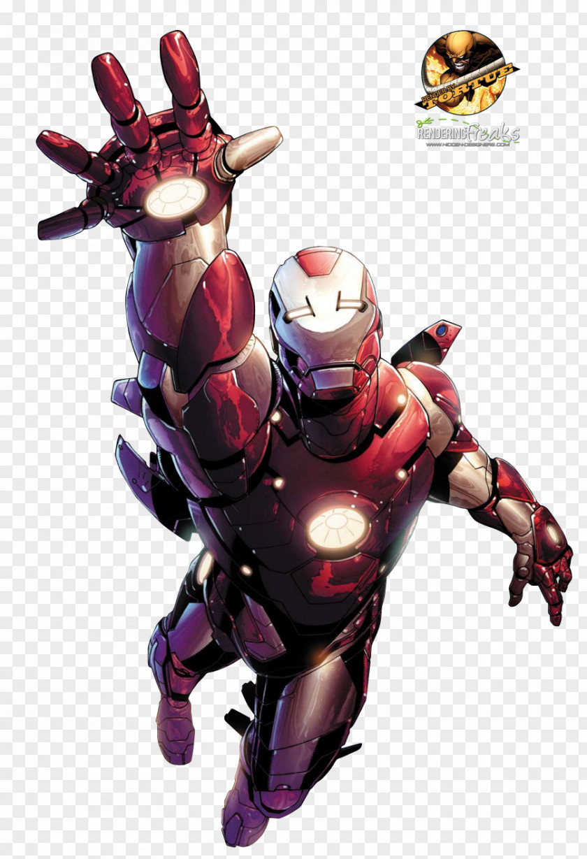 Ironman Iron Man Comic Book Marvel Comics Superhero PNG