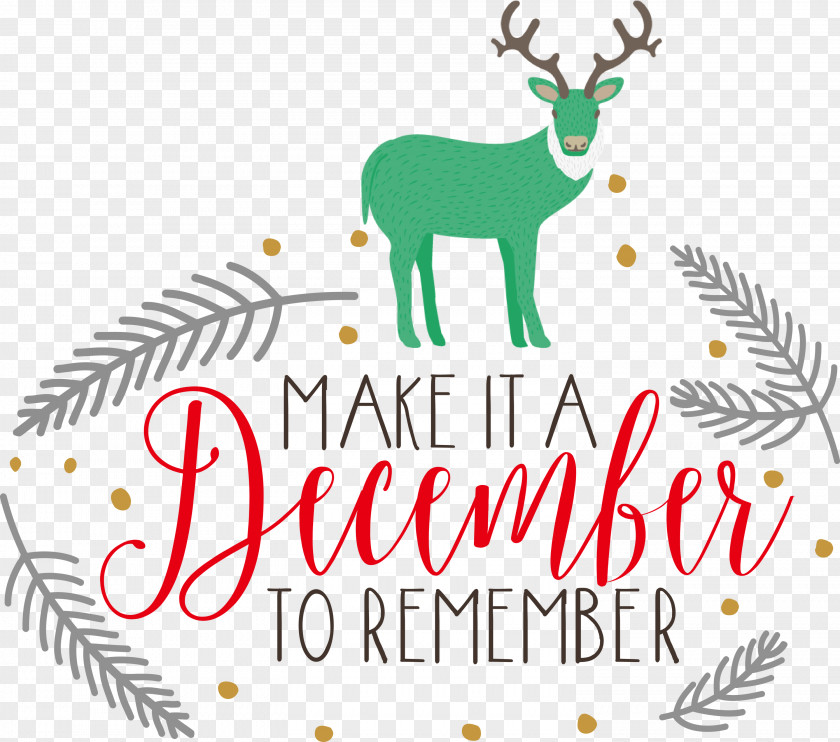 Make It A December Winter PNG
