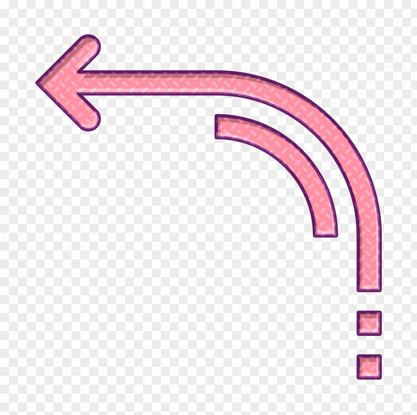 Navigation Icon Arrow Turn PNG