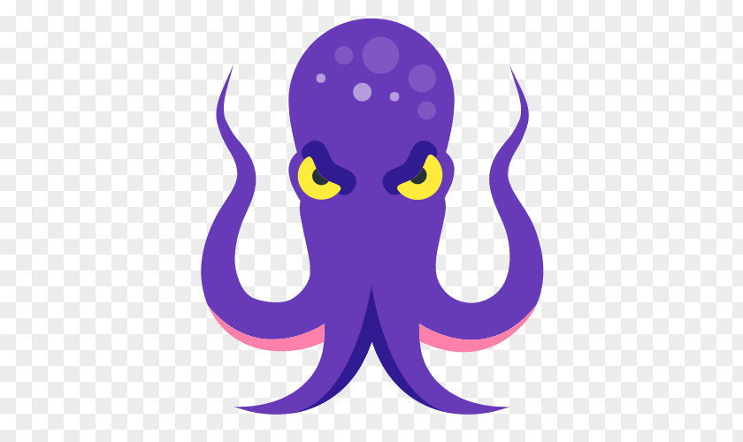 Purple Squid Fish Seafood ICO Icon PNG