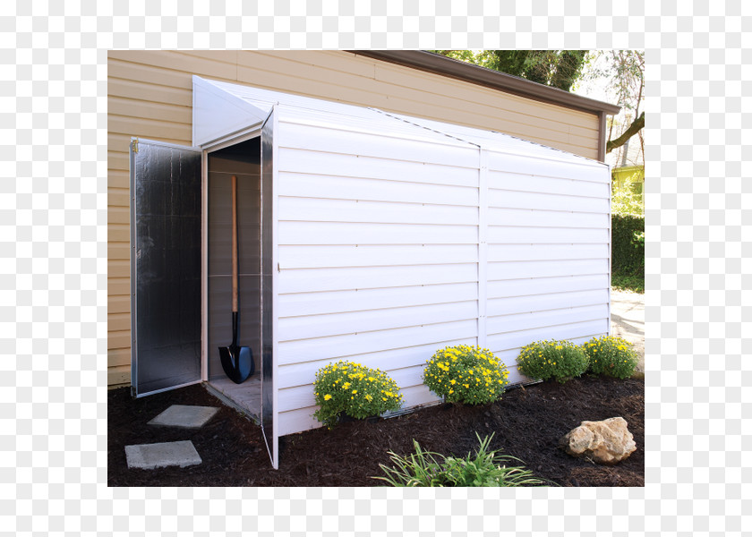 Shading Material Shed Lean-to Building Arrow Yardsaver Garden PNG