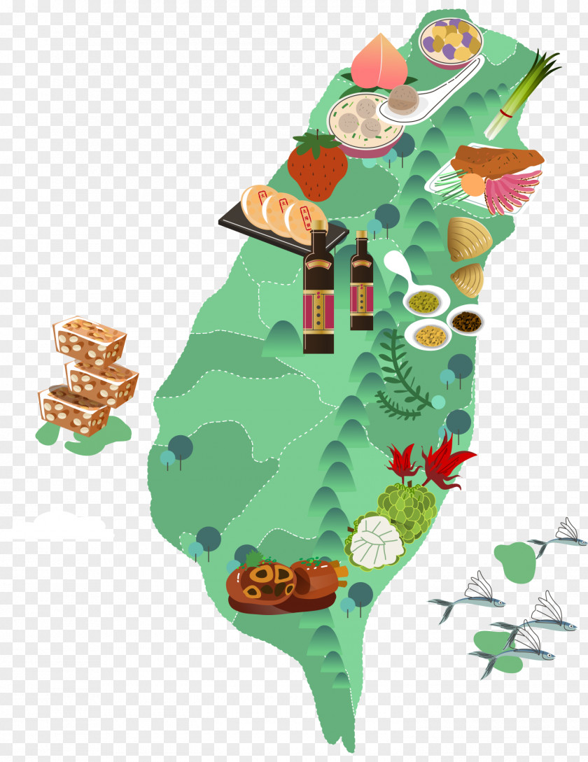 Taiwan Travel Map Taipei Tourist Attraction Tourism PNG