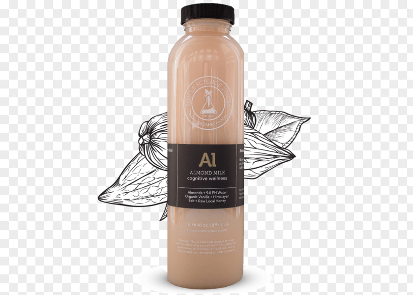 Almond Milk Cold-pressed Juice Simple Science Juices Smoothie PNG