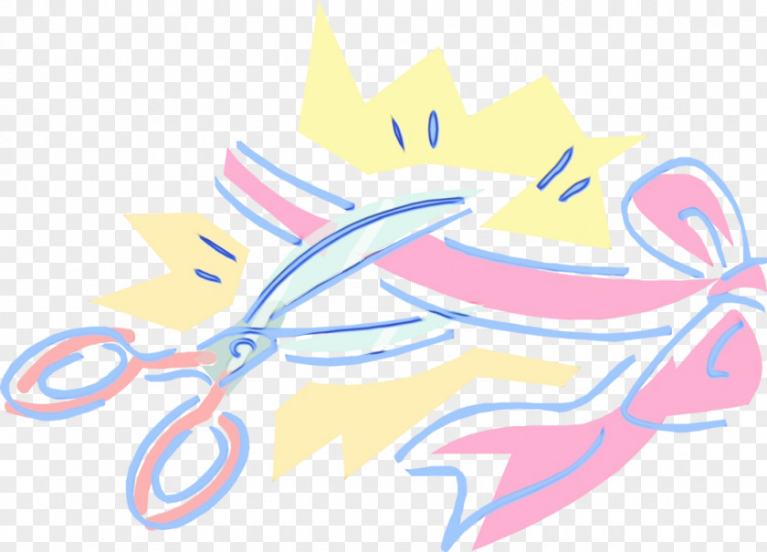 Ceremony Ribbon Opening Background PNG