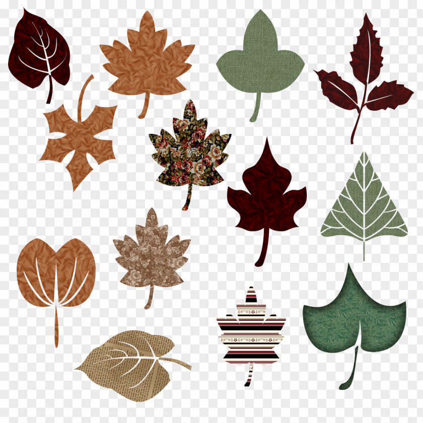 Autumn Leaves Wall Decal Tree Christmas Ornament Decoration Leaf PNG
