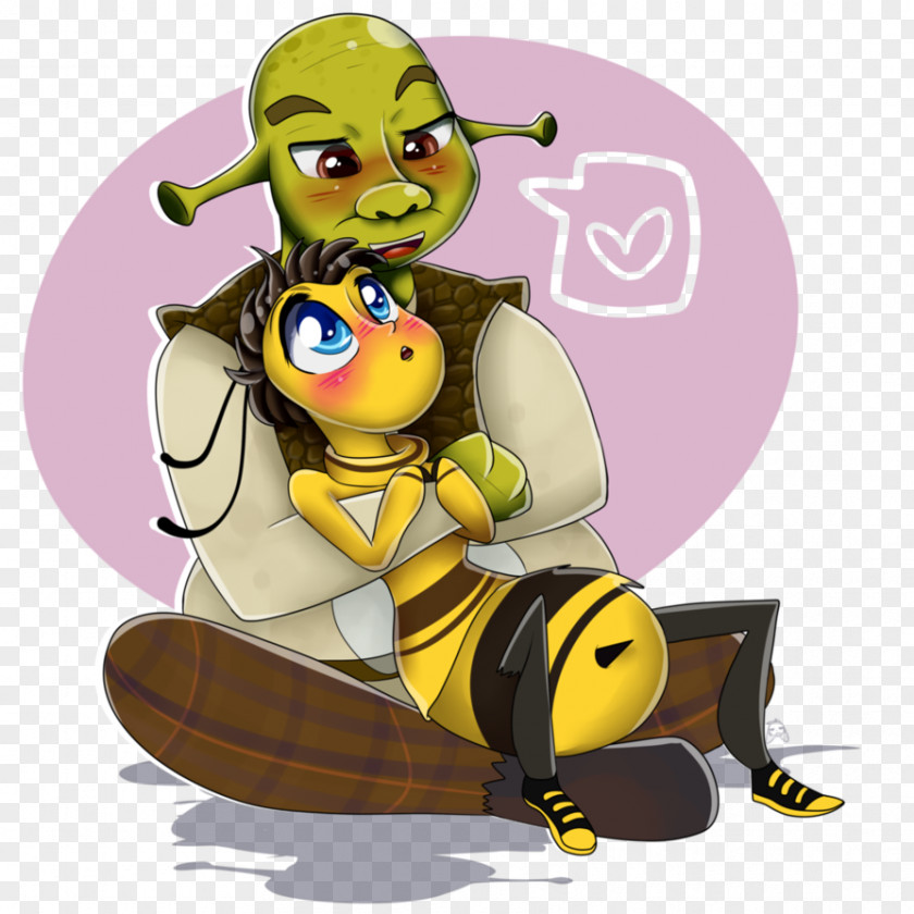 Bee Barry B. Benson YouTube Shrek Film Series Character PNG