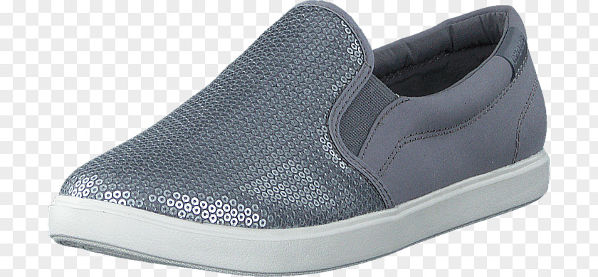 Silver Sequins Sneakers Slip-on Shoe Crocs Ballet Flat PNG