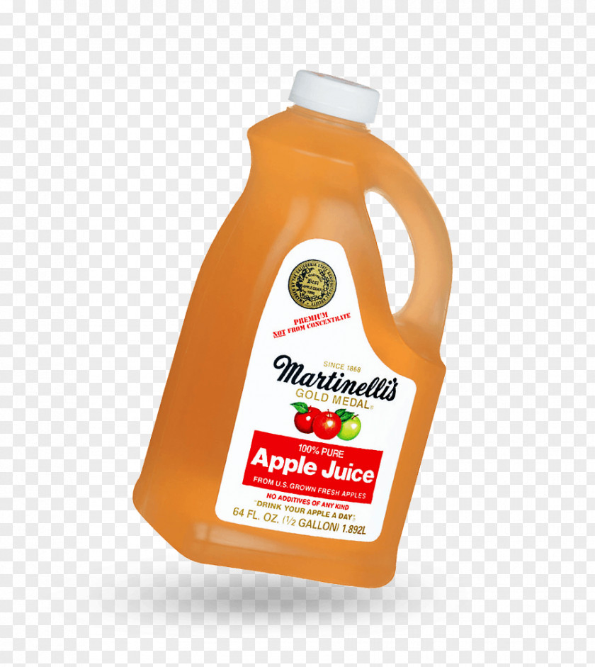 Apple Juice Orange Drink Martinelli's Concentrate PNG