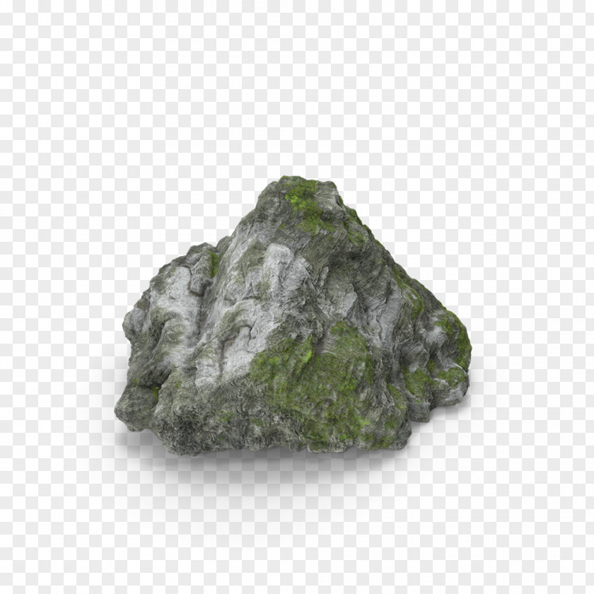 Boulder 3D Computer Graphics Modeling Rendering Texture Mapping PNG