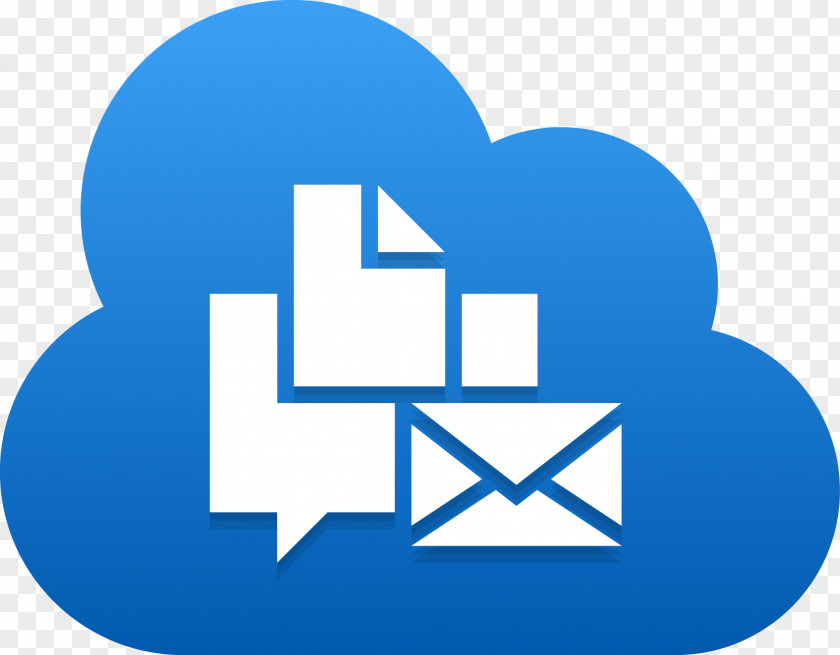 Communication Organization Information Cloud Computing Service Landing Page PNG