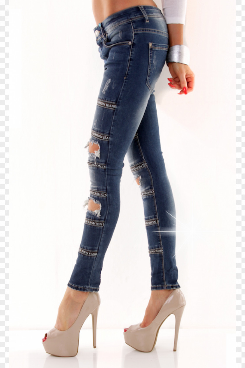 Ripped Denim Wide-leg Jeans Pants Fashion PNG