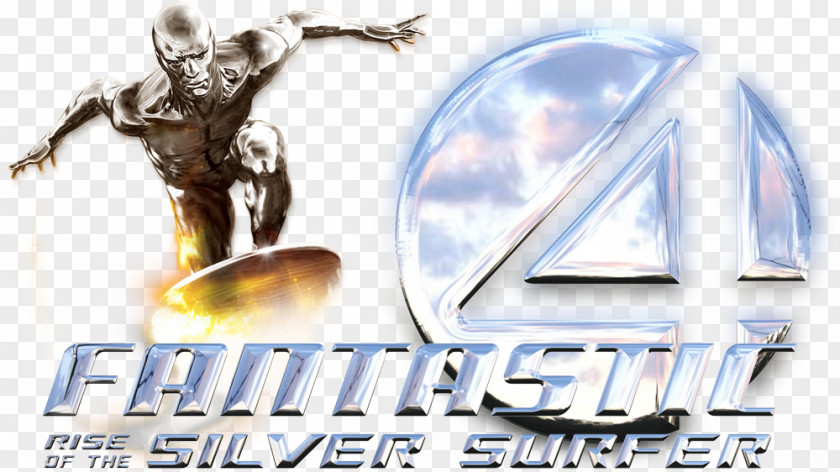 Silver Surfer Fantastic Four Film Poster PNG