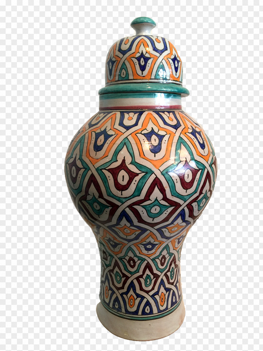 Vase Moroccan Cuisine Ceramic Jar Pottery PNG